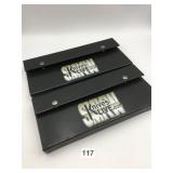 KNIVESLIVE.COM, FOLDING KNIFE STORAGE CASES, FAUX