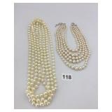 ASSORTED COSTUME JEWELRY, INCLUDES MULTI-STRAND
