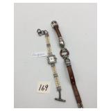 BRIGHTON EMPORIA WATCH, FAUX PEARL STRANDS,
