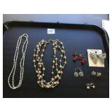 ASSORTED COSTUME JEWELRY, INCLUDES MAJESTIC