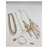 ASSORTED COSTUME JEWELRY, INCLUDES MULTI-STRAND
