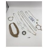 ASSORTED COSTUME JEWELRY GROUPING, INCLUDES