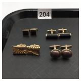 ASSORTED CUFFLINKS, INCLUDES HADLEY AND SWANK,