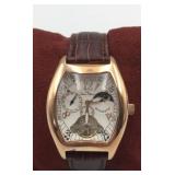 LUCIEN PICCARD AUTOMATIC WATCH, ROSE GOLD-TONE