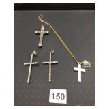 ASSORTED RELIGIOUS JEWELRY GROUPING, INCLUDES