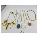ASSORTED COSTUME JEWELRY, INCLUDES STATEMENT