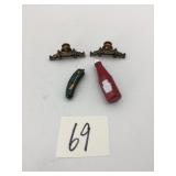 ASSORTED LAPEL PINS, INCLUDES HEINZ KETCHUP