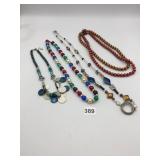 ASSORTED COSTUME NECKLACES, INCLUDES MULTICOLOR