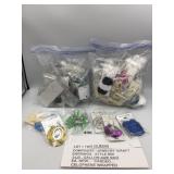 ASSORTED COSTUME EARRINGS, INCLUDES FB