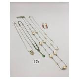 ASSORTED COSTUME JEWELRY INCLUDES LIZ CLAIBORNE