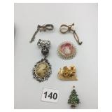 ASSORTED COSTUME JEWELRY INCLUDES MYLU SLEIGH