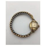 BULOVA WRISTWATCH, 10K GOLD FILLED CASE, STRETCH