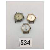 TIMEX AND CUBA WRISTWATCHES, ASSORTED STYLES,