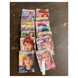 SEVENTEEN MAGAZINE, ASSORTED ISSUES, 1985-1989,