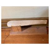 WOODEN TAILORING PRESSING BOARD, FABRIC COVERED