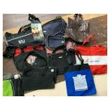 ASSORTED PROMOTIONAL TOTE BAGS, LAPTOP BAGS,