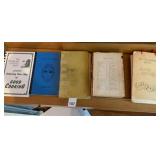 ASSORTED COMMUNITY COOKBOOKS, HANDWRITTEN RECIPE