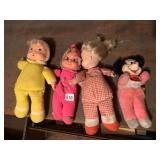 FISHER-PRICE PLUSH DOLL, MATTEL BABY BEANS DOLL,