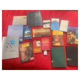 ASSORTED TRAVEL GUIDES, LANGUAGE PHRASEBOOKS, AND