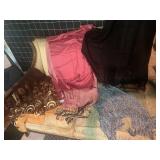 ASSORTED SCARVES, INCLUDES TALBOTS SILK SCARF,