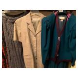 LIZ CLAIBORNE LINEN DRESS, JH COLLECTIBLES RAYON