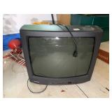 TOSHIBA COLOR TV, MODEL CF19F22, CRT DISPLAY,
