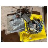 ARCHER VIDEO CONVERTER, ASSORTED CABLES, WIRES,