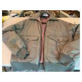 RESILIO SPORTSWEAR JACKET, HOODED, ZIP FRONT,