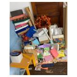 ASSORTED GIFT WRAPPING SUPPLIES, GIFT BAGS,