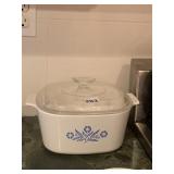 CORNING WARE BLUE CORNFLOWER CASSEROLE DISH, 3