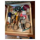 ASSORTED HOUSEHOLD DRAWER CONTENTS, INCLUDES