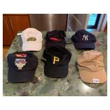ASSORTED BASEBALL CAPS, MLB, ESPN, NEW YORK