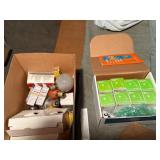ASSORTED LIGHT BULBS, LED AND INCANDESCENT,