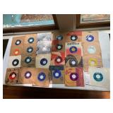 ASSORTED 45 RPM VINYL RECORDS, VARIOUS ARTISTS,