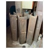 ADALOX WOODEN SHUTTERS, PANEL DESIGN, HINGED