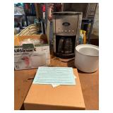 GEVALIA COFFEE MAKER, CUISINART FROZEN YOGURT ICE