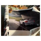 PORSCHE BOXSTER SPYDER PROMOTIONAL POSTER, COLOR