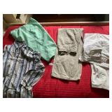 LAUREN RALPH LAUREN COTTON PANTS, LIZWEAR COTTON