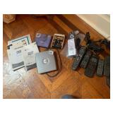 DELL EXTERNAL DVD DRIVE, ASSORTED REMOTE