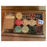 CANDLES THAT MAKE SCENTS, ASSORTED VOTIVE