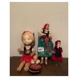 COLLECTION OF FOLK COSTUME DOLLS, MIXED