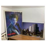 THE CURE 1989 BROCKUM POSTER, FRAMED,