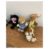 GUND, KAMAR, APPLAUSE PLUSH ANIMALS, CAT,