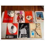 ASSORTED FILM PROGRAM BOOKLETS, RAY CHARLES,