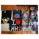 ASSORTED GRAPHIC T-SHIRTS, PENGUINS HOCKEY,