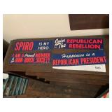 POLITICAL BUMPER STICKERS, JOHN BIRCH SOCIETY,