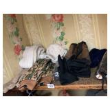 ASSORTED WINTER ACCESSORIES, GLOVES, HATS, BOOTS,
