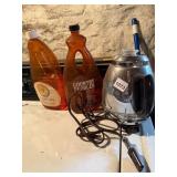GENERAL ELECTRIC CHROME PERCOLATOR, DETACHABLE
