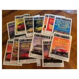 CAR AND DRIVER AUTOMOTIVE MAGAZINES, ASSORTED