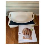 DANSK CHEESE TRAY, TRUE CHEESE CONNOISSEUR SET,